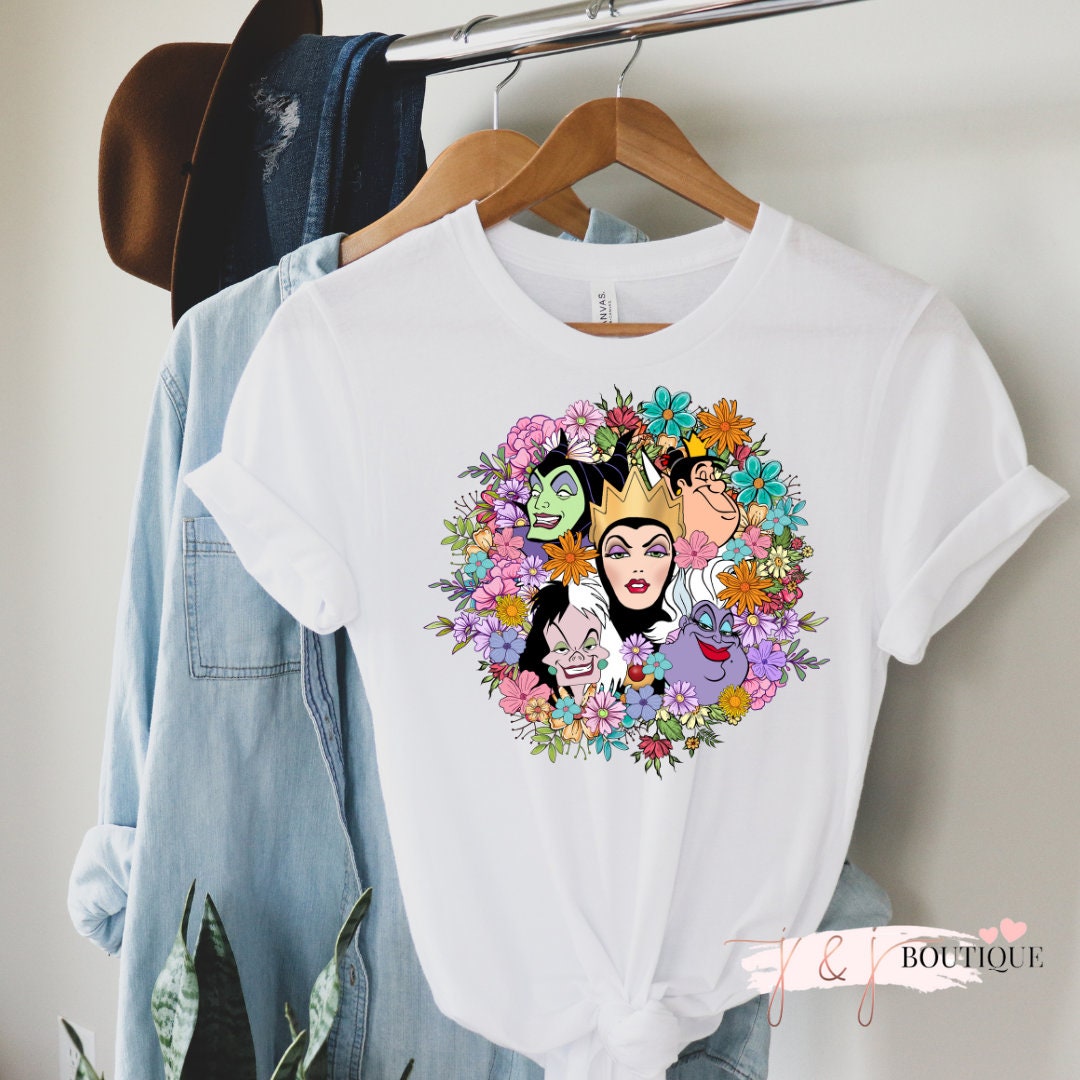 Villian Queen Floral T-shirt for her