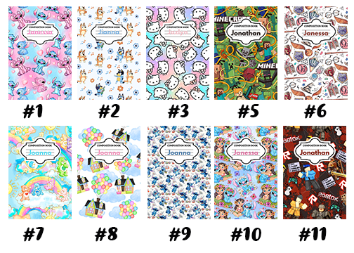 Custom Name Notebooks